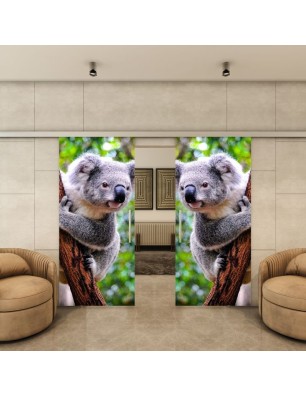 Glasschiebetür SLIM-LINE - Fotoprint Modell 242 | Glastuershop24