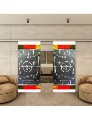 Glasschiebetür SLIM-LINE - Fotoprint Model 327 | Glastuershop24