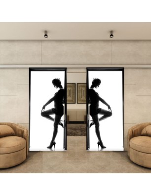Glasschiebetür SLIM-LINE - Fotoprint Modell 359 | Glastuershop24