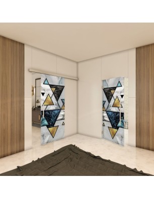 Glasschiebetür SLIM-LINE - Fotoprint Model 97 | Glastuershop24