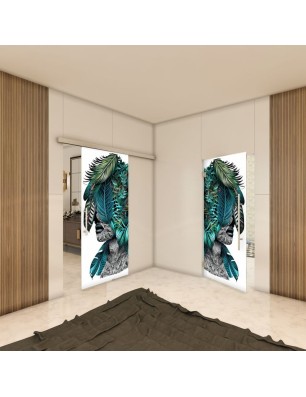 Pendeltür - Fotoprint Modell 80 | Glastuershop24