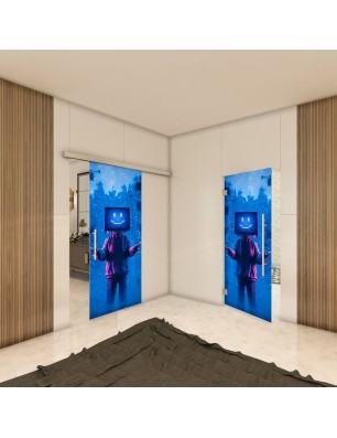 Pendeltür - Fotoprint Modell 86 | Glastuershop24